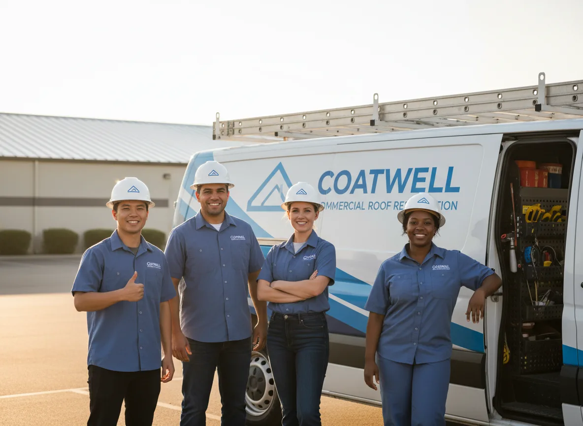 Commercial roof coating company in Northport, NY